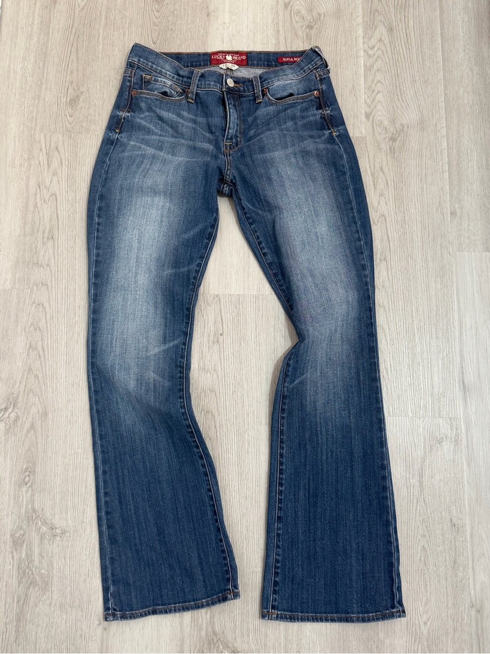 Lucky Brand Mid Blue Sofia Bootcut Jeans